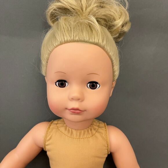 Pottery Barn Kids Gotz Doll Blond Hair 18" Tall - Picture 2 of 9